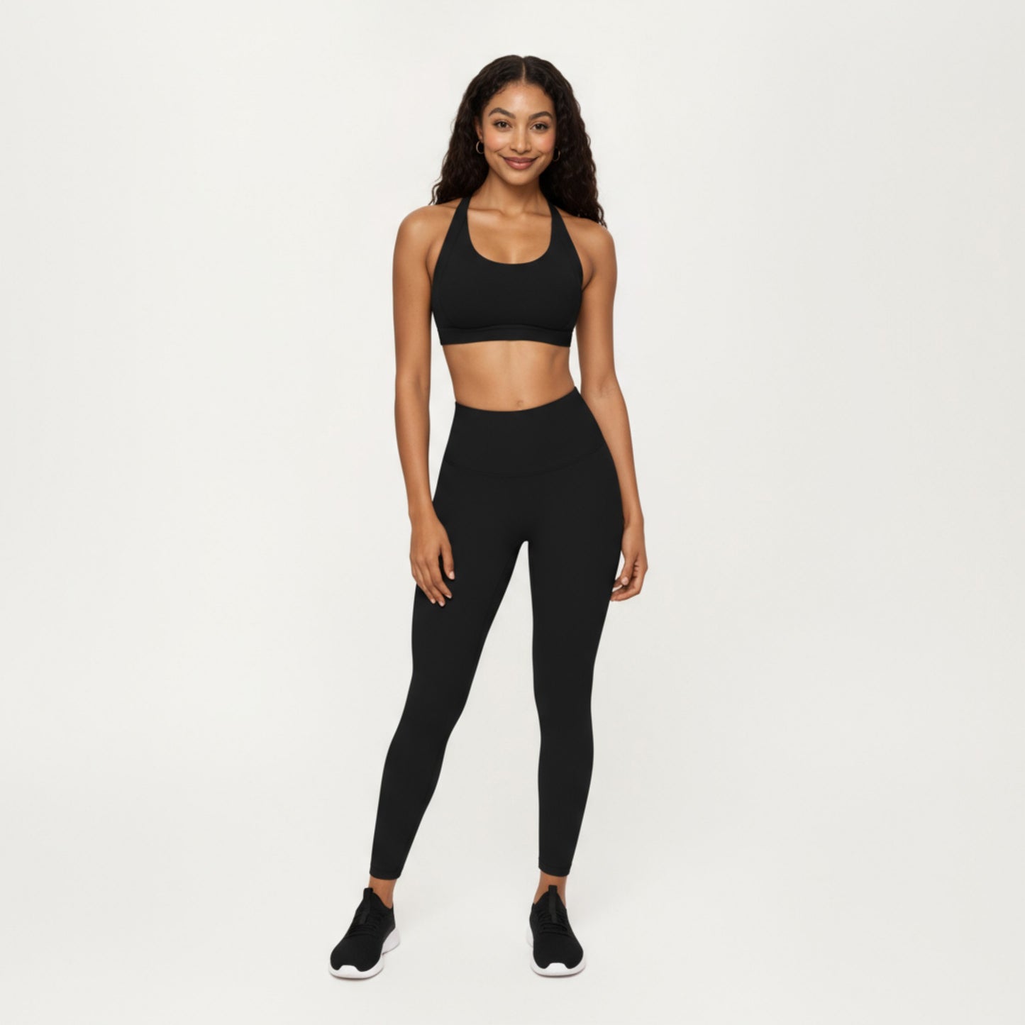 Anna-Kaci Active Women's Scoop Neck Racerback Sports Bra with Smooth Stretch Fabric and Supportive Fit