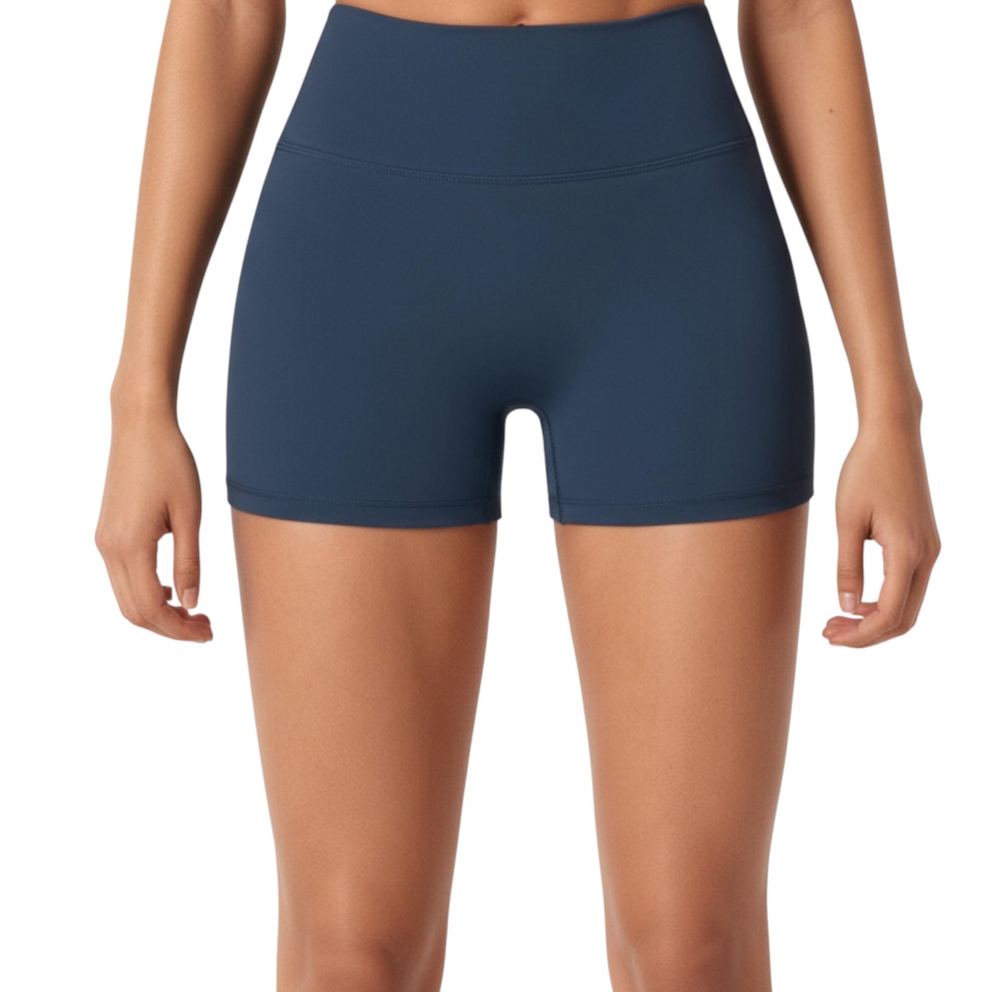 Anna-Kaci Active Women's High Waist Stretch Fit Athletic Shorts with Smooth Seam Detailing and Supportive Fabric