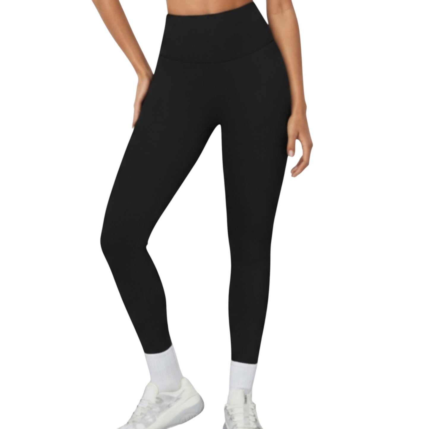 Anna-Kaci Active Women's High Waist Full Length Leggings with Smooth Seam Detailing and Stretch Fit Fabric