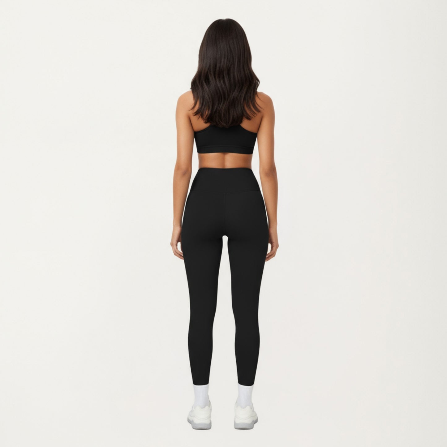 Anna-Kaci Active Women's High Waist Full Length Leggings with Smooth Seam Detailing and Stretch Fit Fabric