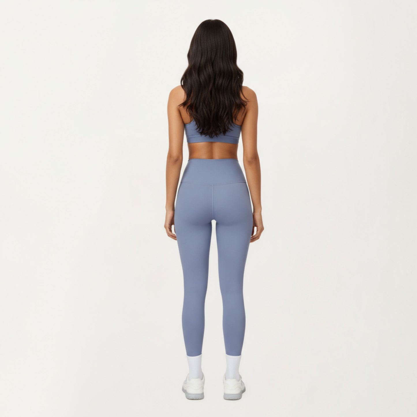 Anna-Kaci Active Women's High Waist Full Length Leggings with Smooth Seam Detailing and Stretch Fit Fabric