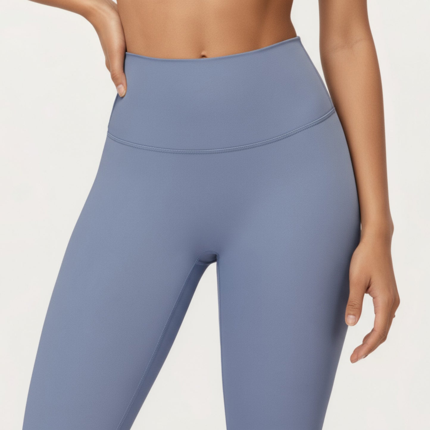 Anna-Kaci Active Women's High Waist Full Length Leggings with Smooth Seam Detailing and Stretch Fit Fabric