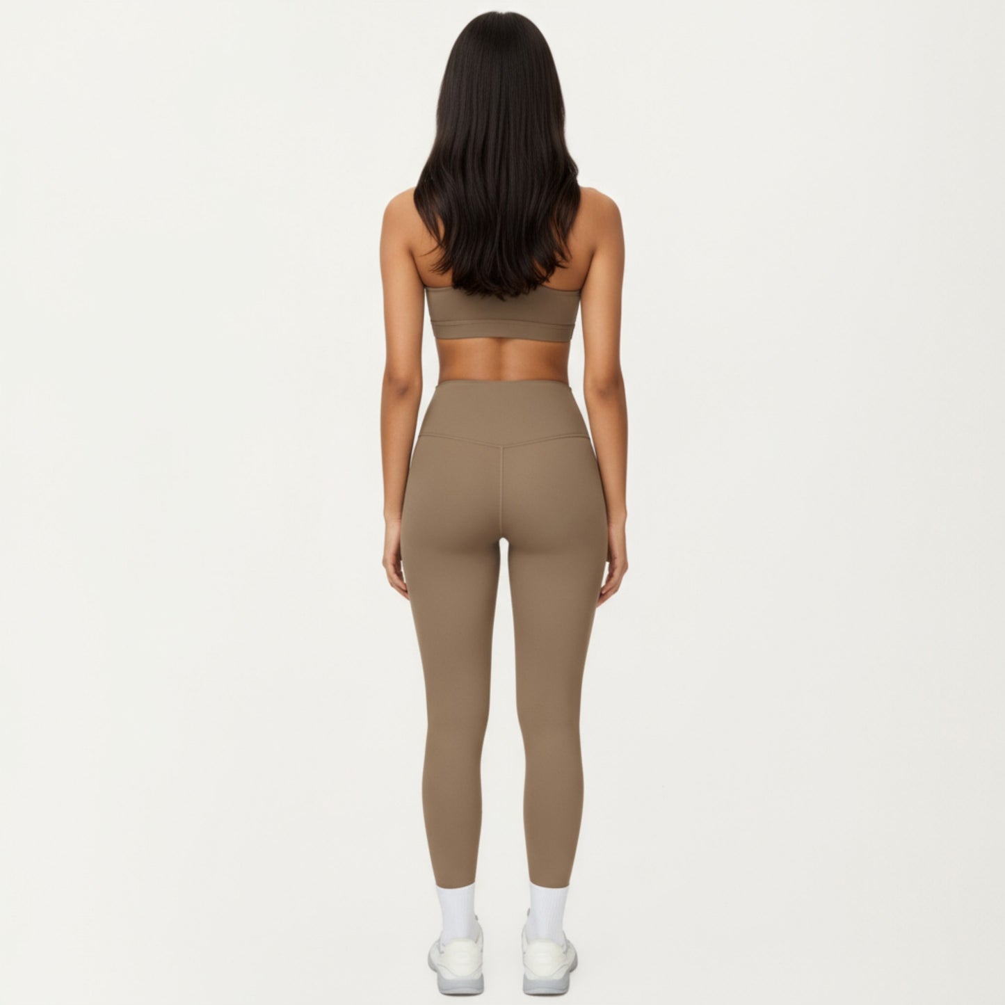 Anna-Kaci Active Women's High Waist Full Length Leggings with Smooth Seam Detailing and Stretch Fit Fabric