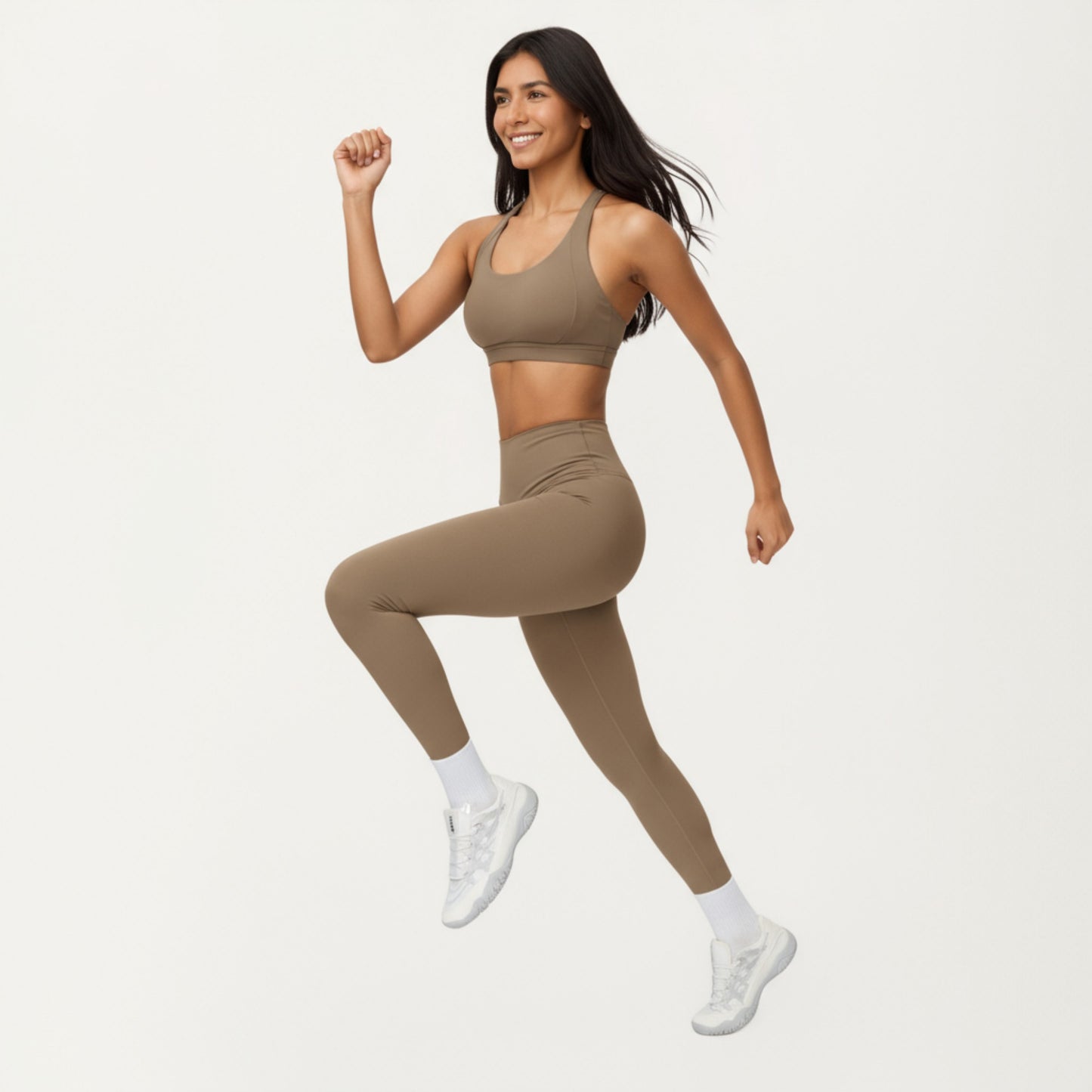 Anna-Kaci Active Women's High Waist Full Length Leggings with Smooth Seam Detailing and Stretch Fit Fabric