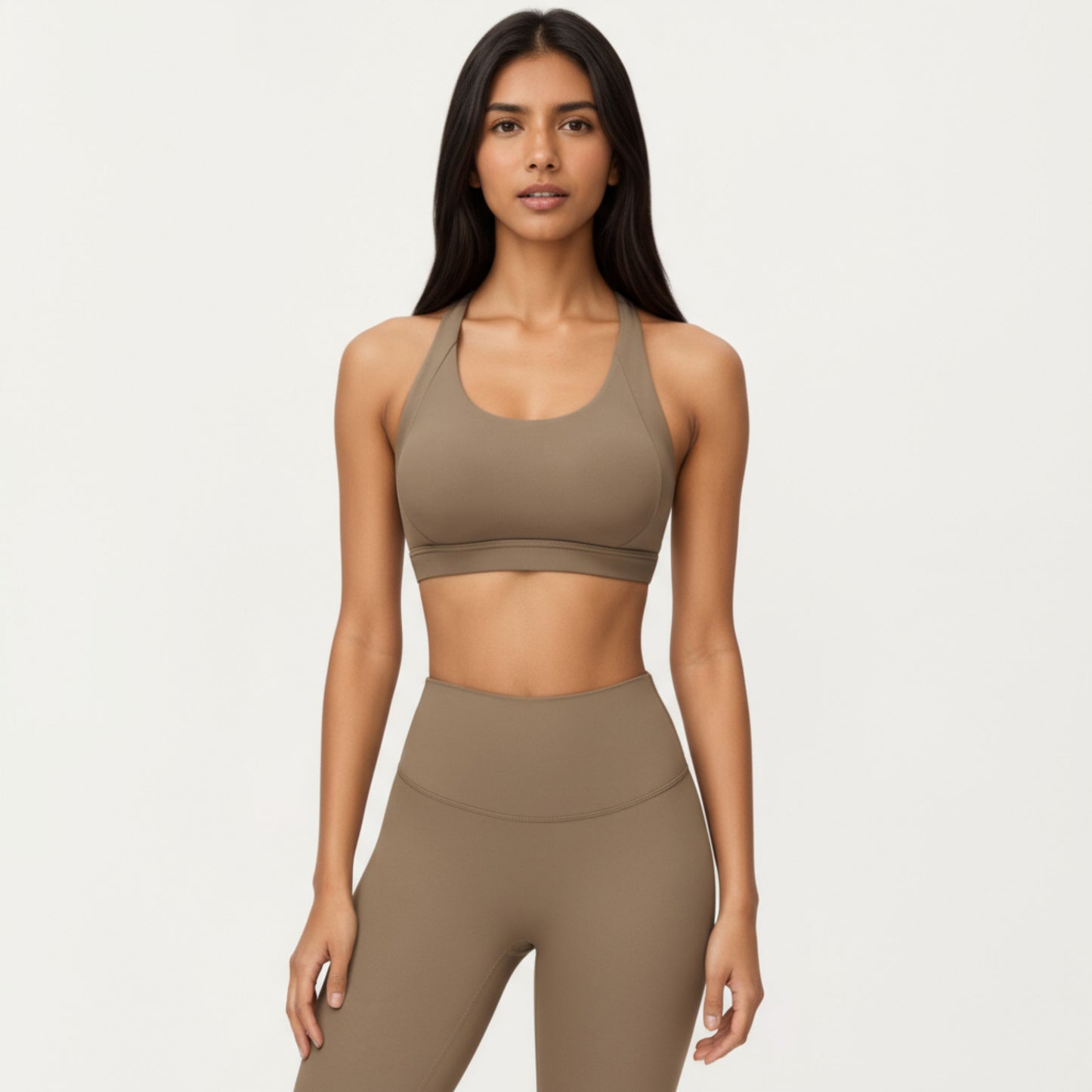 Anna-Kaci Active Women's High Waist Full Length Leggings with Smooth Seam Detailing and Stretch Fit Fabric