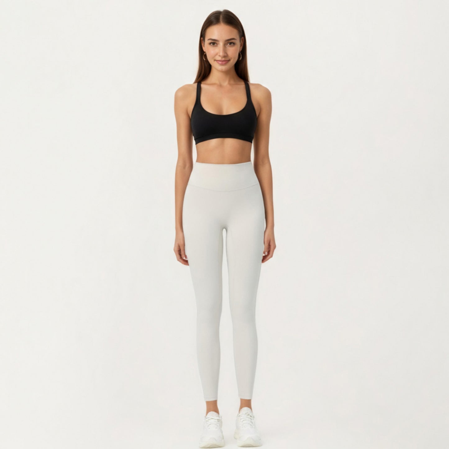 Anna-Kaci Active Women's High Waist Seamless Full Length Leggings with Stretch Fit Fabric and Smooth Contour Waistband