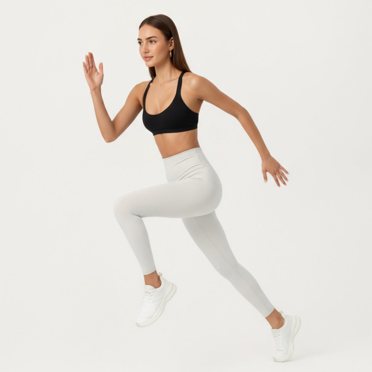 Anna-Kaci Active Women's High Waist Seamless Full Length Leggings with Stretch Fit Fabric and Smooth Contour Waistband