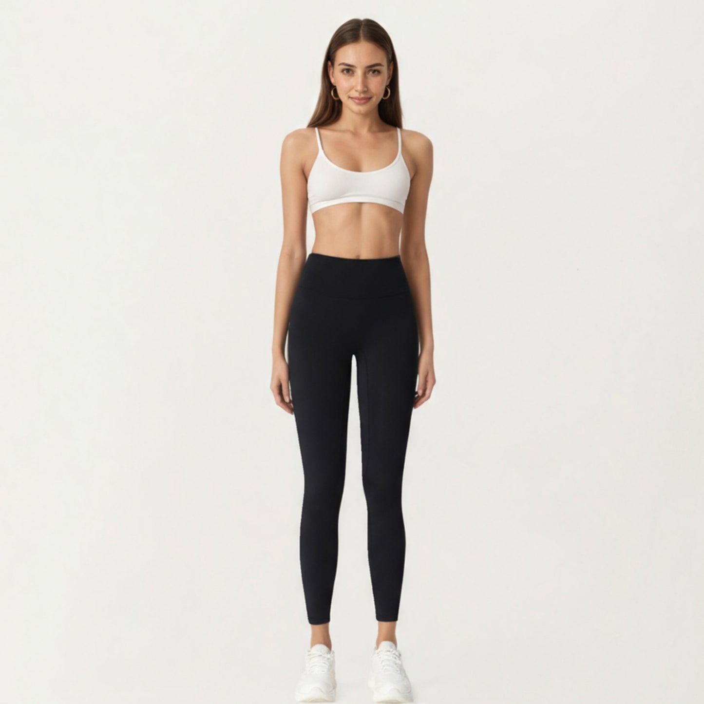 Anna-Kaci Active Women's High Waist Seamless Full Length Leggings with Stretch Fit Fabric and Smooth Contour Waistband