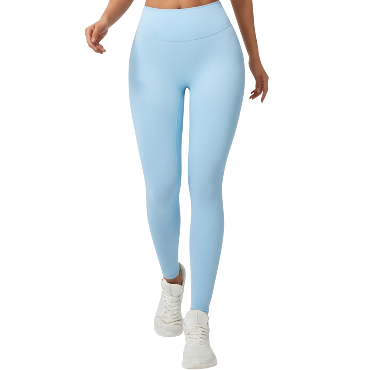 Anna-Kaci Active Women's High Waist Seamless Full Length Leggings with Stretch Fit Fabric and Smooth Contour Waistband