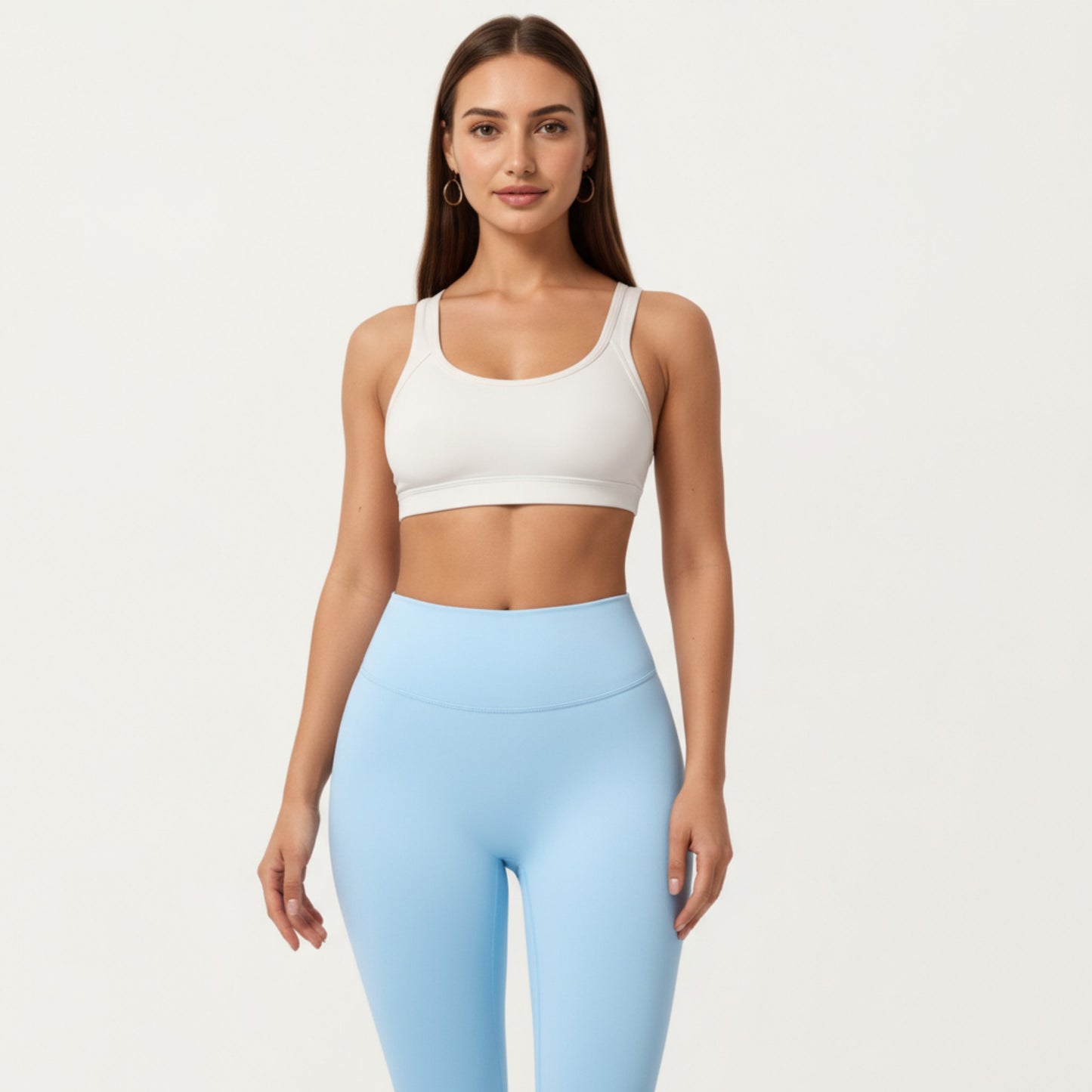 Anna-Kaci Active Women's High Waist Seamless Full Length Leggings with Stretch Fit Fabric and Smooth Contour Waistband