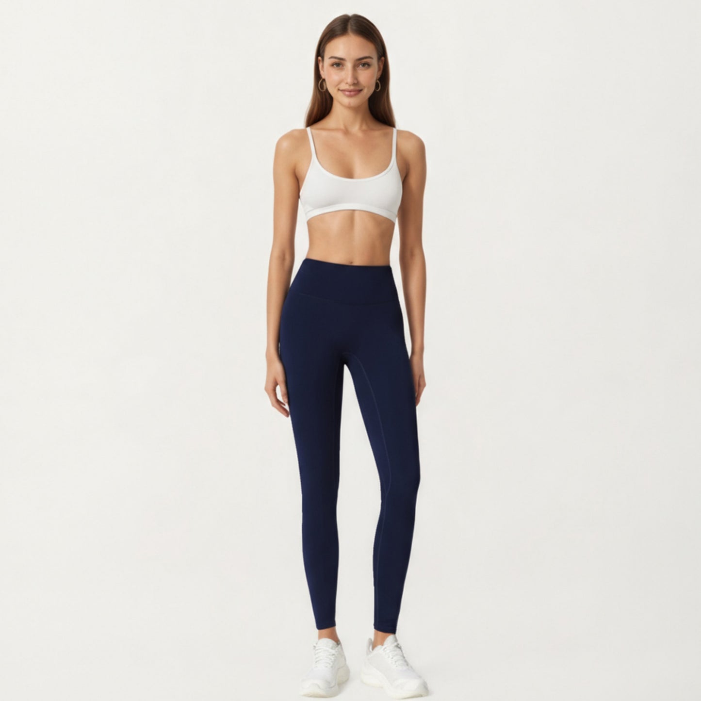 Anna-Kaci Active Women's High Waist Seamless Full Length Leggings with Stretch Fit Fabric and Smooth Contour Waistband