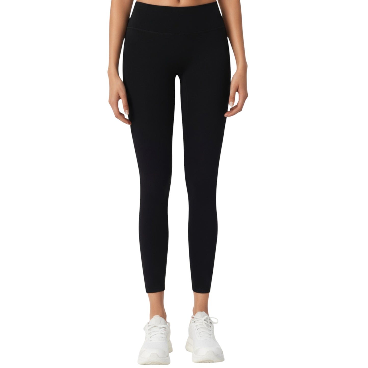 Anna-Kaci Active Women's High Waist Stretch Fit Full Length Leggings with Contour Waistband and Smooth Seam Detailing