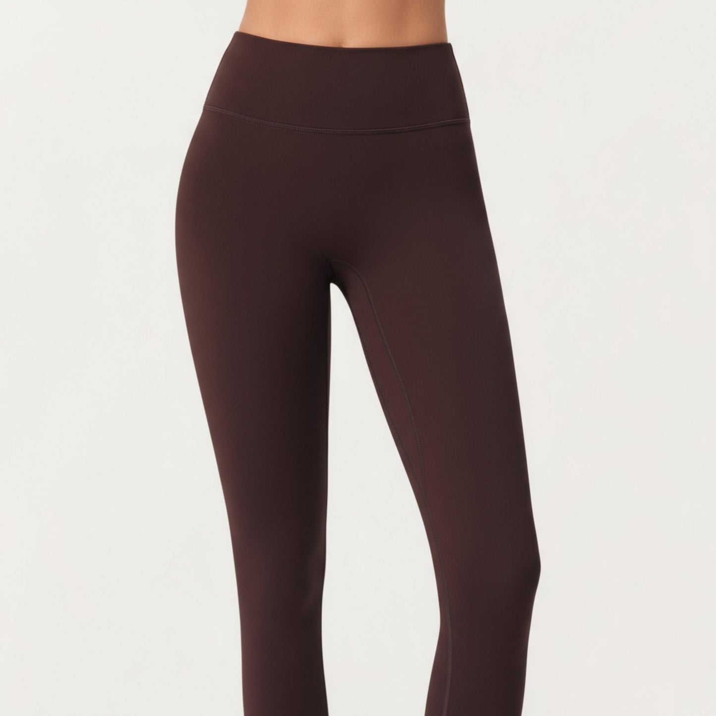 Anna-Kaci Active Women's High Waist Stretch Fit Full Length Leggings with Contour Waistband and Smooth Seam Detailing