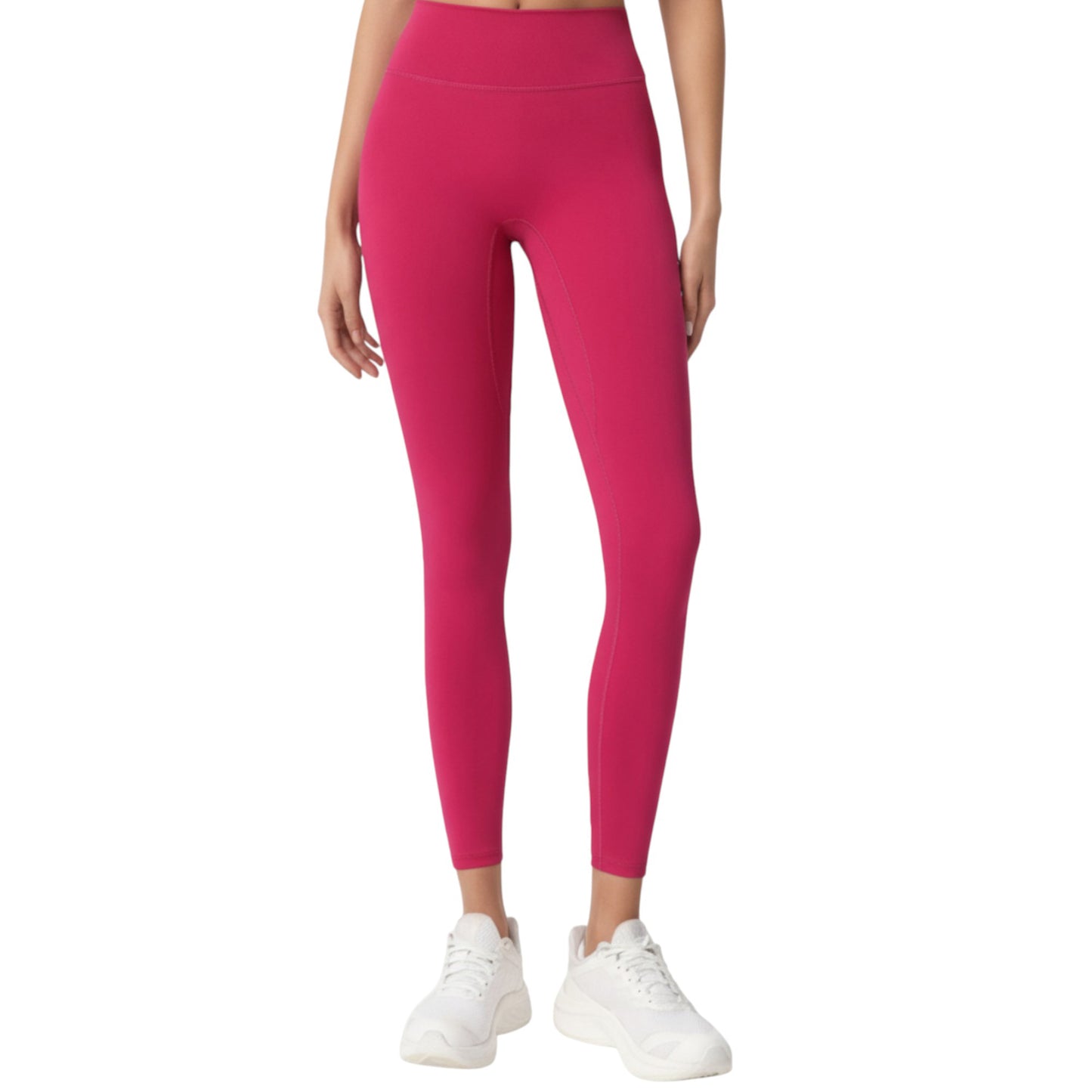 Anna-Kaci Active Women's High Waist Stretch Fit Full Length Leggings with Contour Waistband and Smooth Seam Detailing