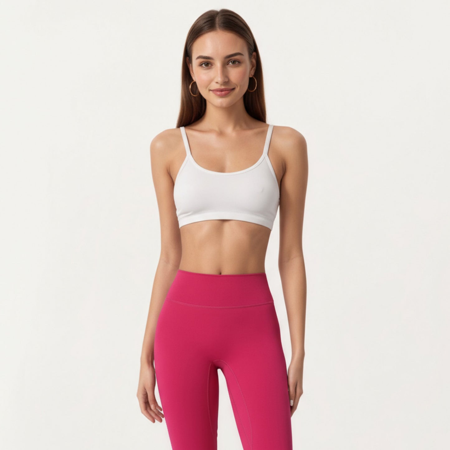 Anna-Kaci Active Women's High Waist Stretch Fit Full Length Leggings with Contour Waistband and Smooth Seam Detailing