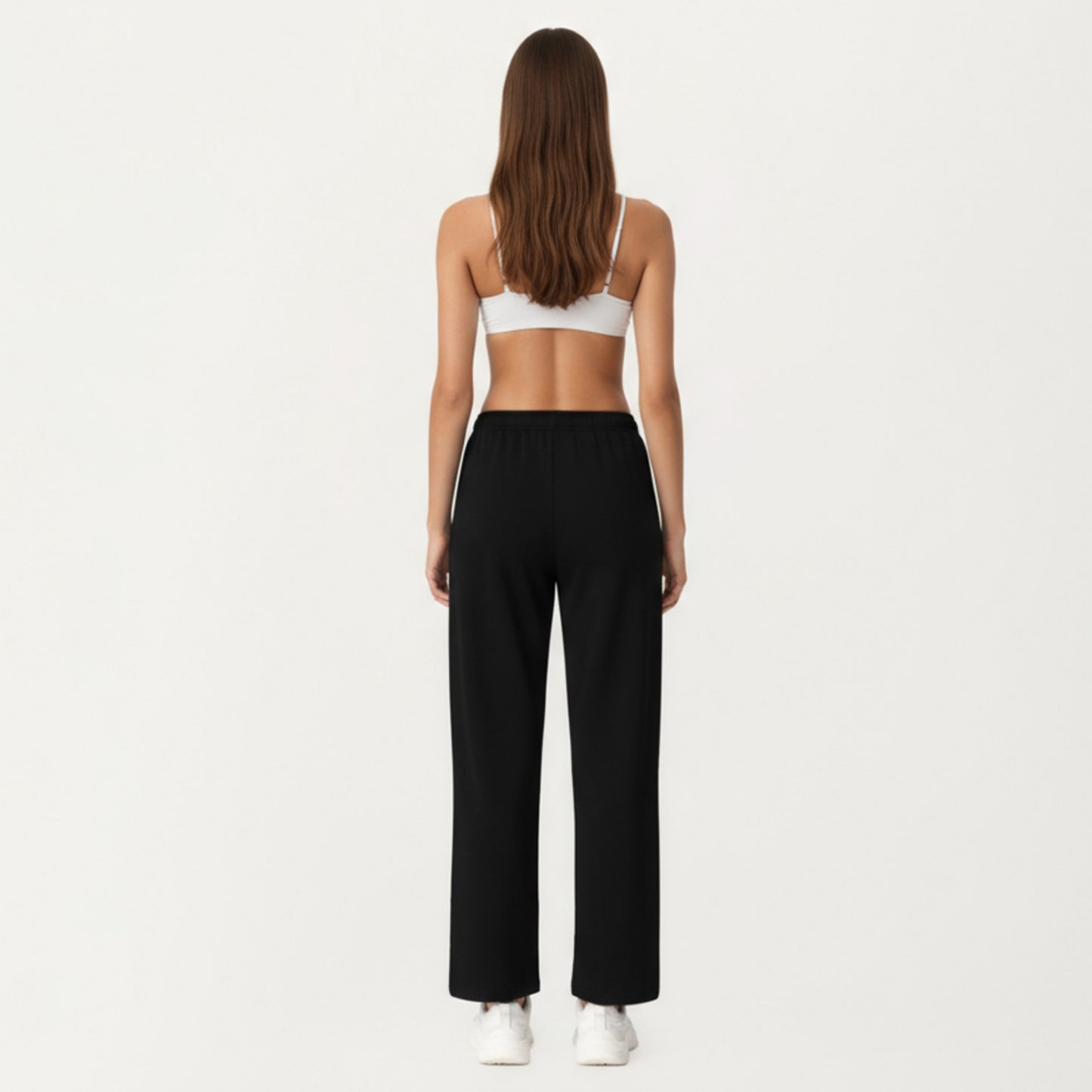 Anna-Kaci Active Women's High Waist Relaxed Fit Sweatpants with Elastic Waistband and Side Pockets