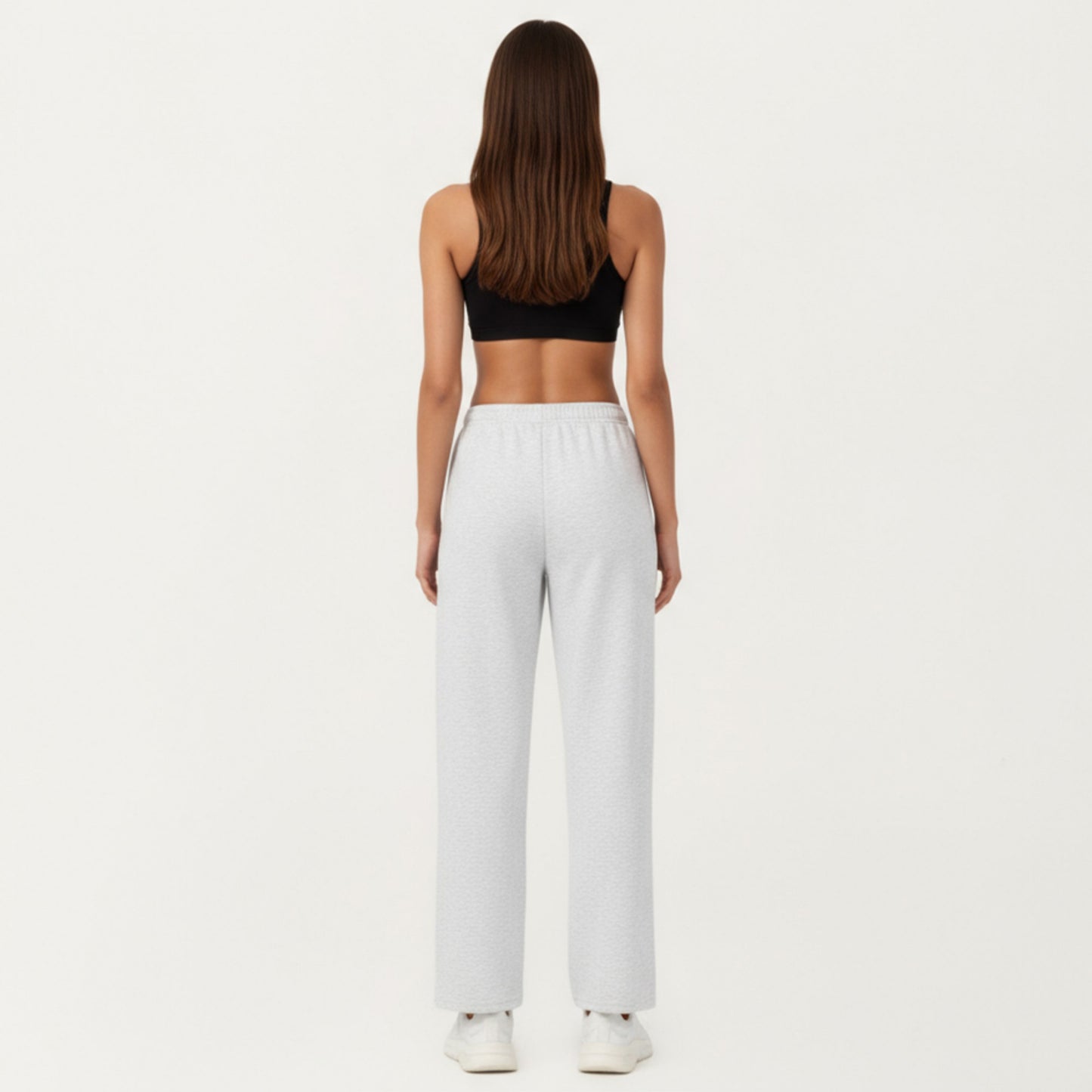 Anna-Kaci Active Women's High Waist Relaxed Fit Sweatpants with Elastic Waistband and Side Pockets