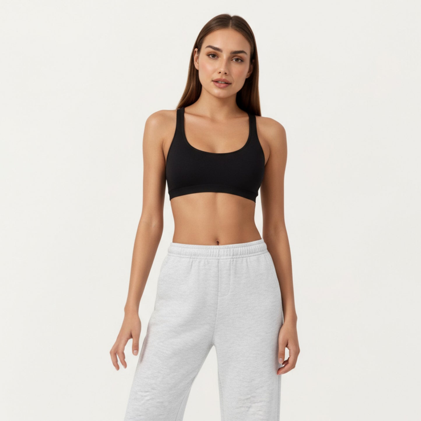 Anna-Kaci Active Women's High Waist Relaxed Fit Sweatpants with Elastic Waistband and Side Pockets