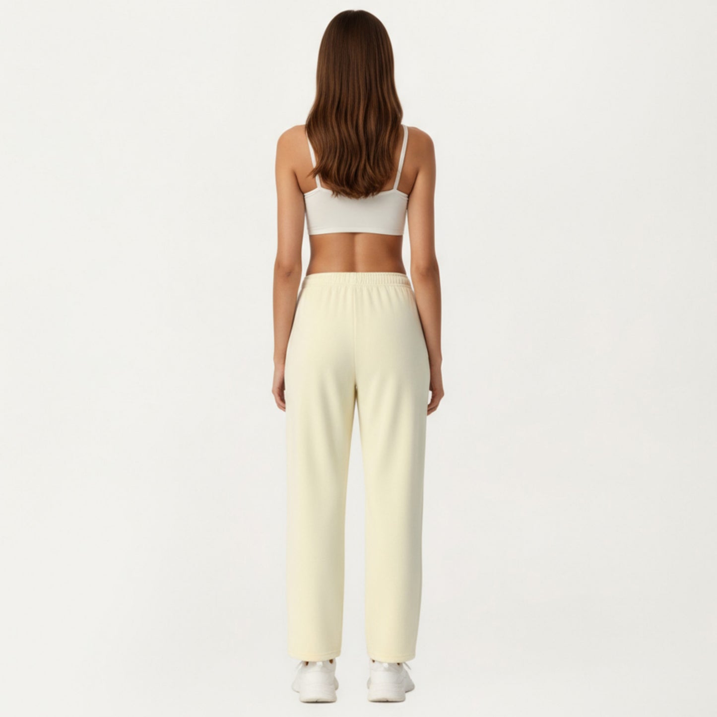 Anna-Kaci Active Women's High Waist Relaxed Fit Sweatpants with Elastic Waistband and Side Pockets