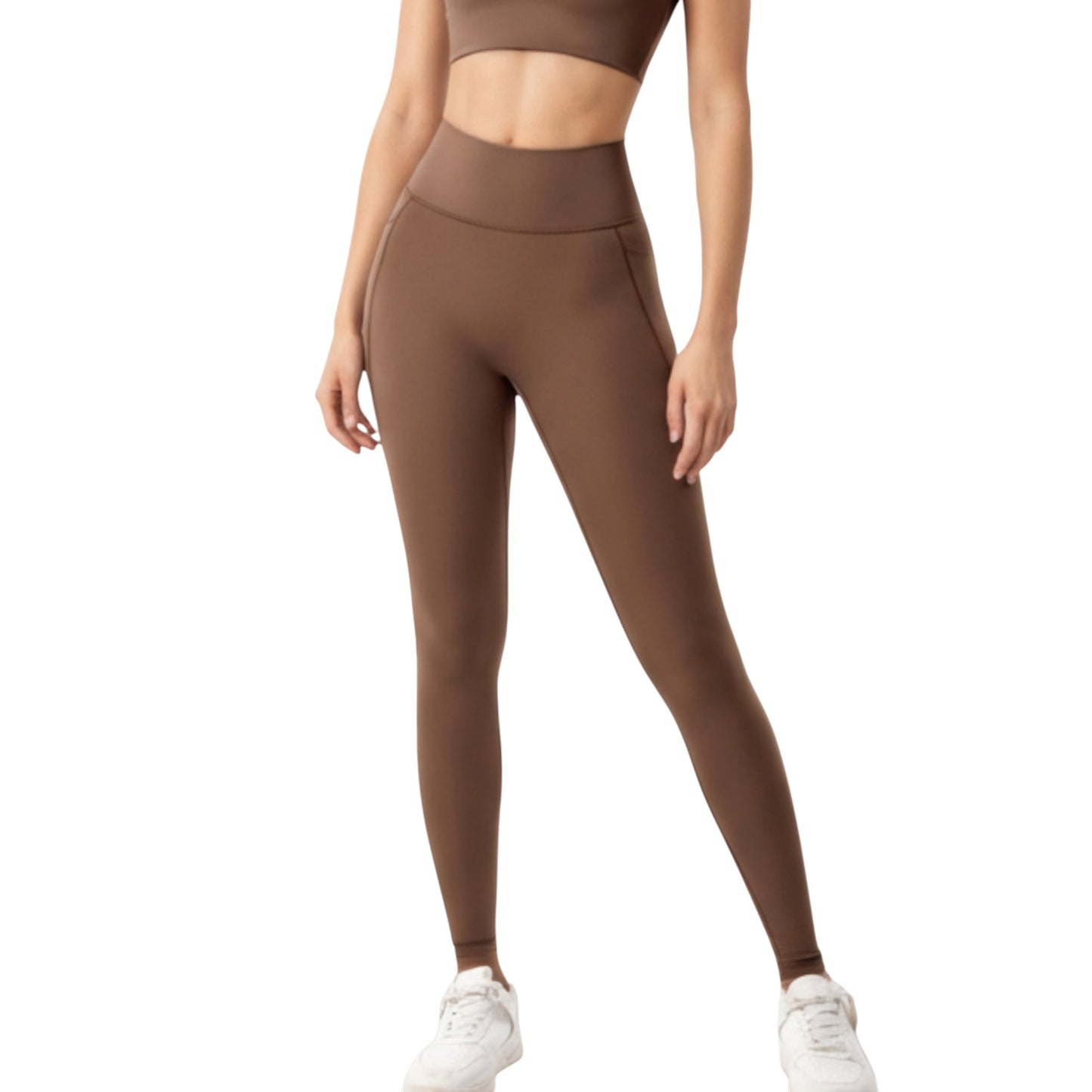 Anna-Kaci Active Women's High Waist Full Length Leggings with Smooth Stretch Fabric and Contoured Fit