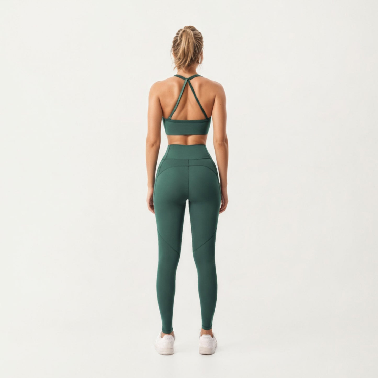 Anna-Kaci Active Women's High Waist Full Length Leggings with Smooth Stretch Fabric and Contoured Fit