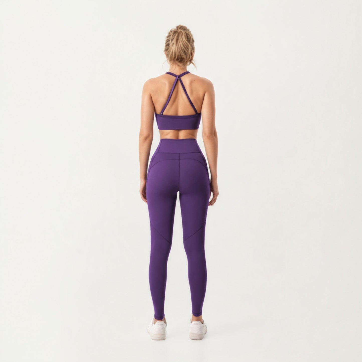 Anna-Kaci Active Women's High Waist Full Length Leggings with Smooth Stretch Fabric and Contoured Fit