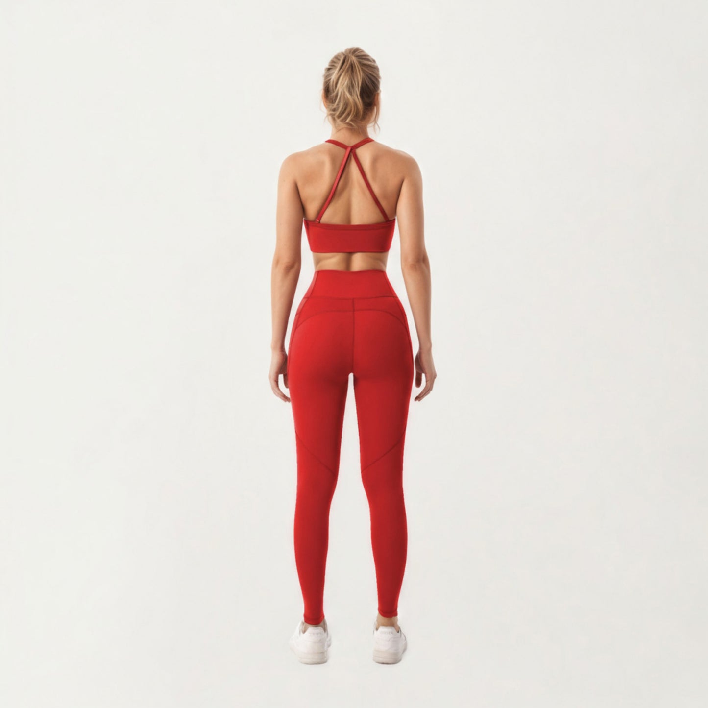 Anna-Kaci Active Women's High Waist Full Length Leggings with Smooth Stretch Fabric and Contoured Fit