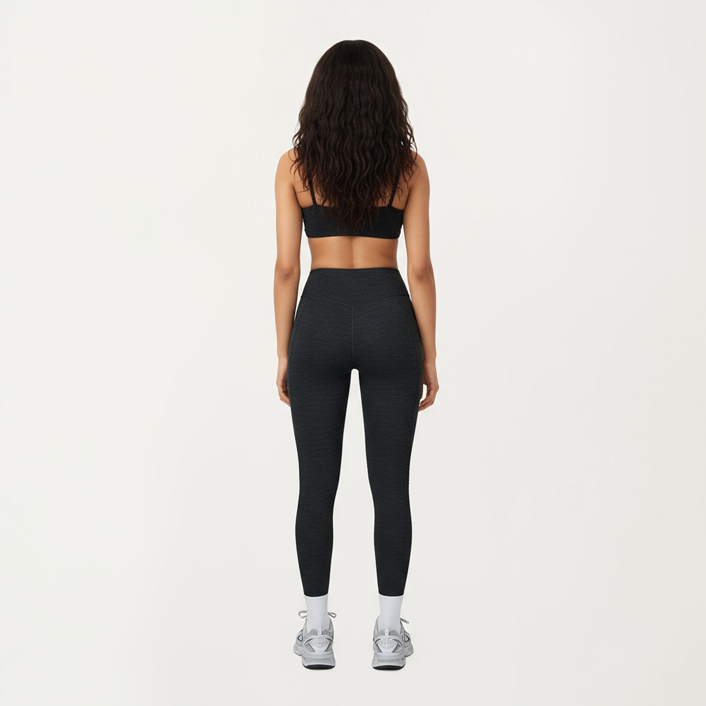 Anna-Kaci Active Women's Seamless Rib Knit Bralette Top with Adjustable Spaghetti Straps