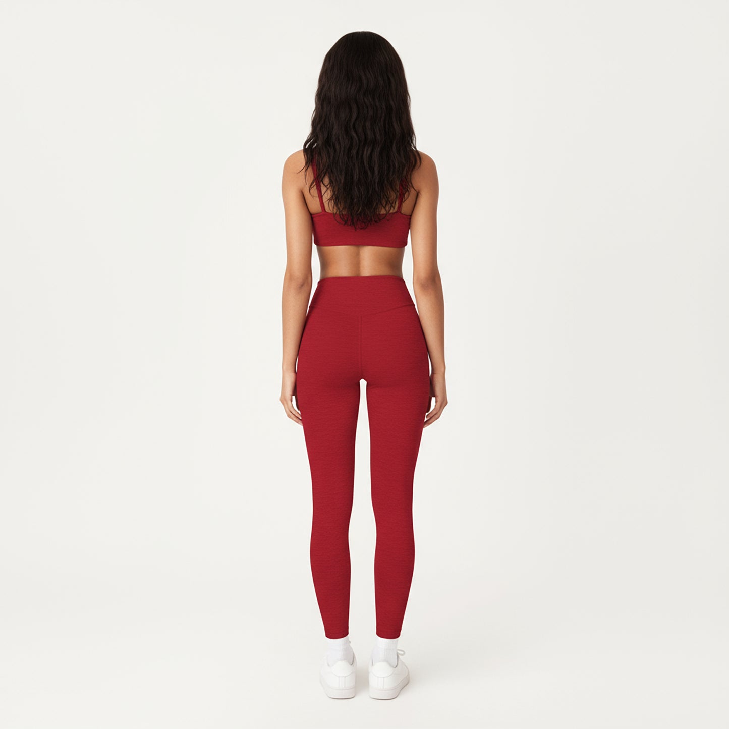 Anna-Kaci Active Women's Seamless Rib Knit Bralette Top with Adjustable Spaghetti Straps