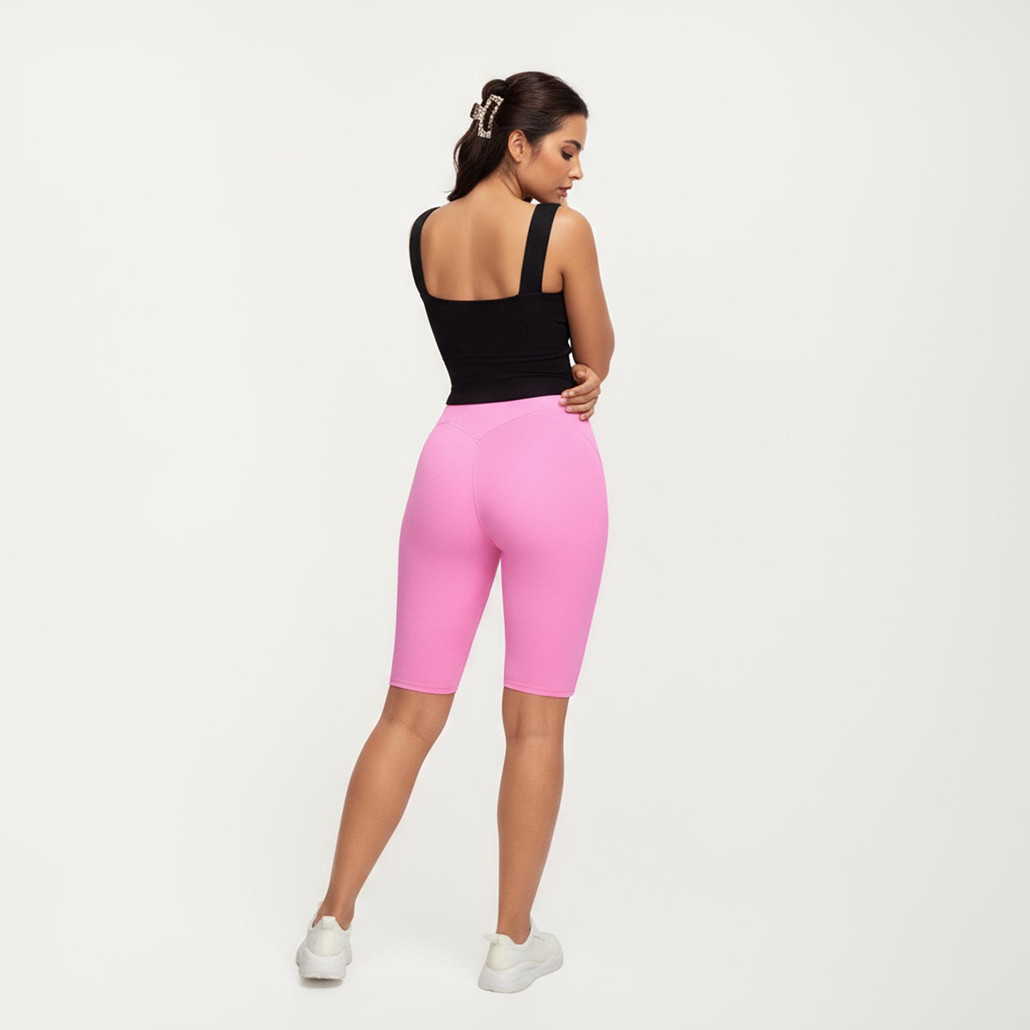 Anna-Kaci Active Women's Ribbed Square Neck Tank Top with Wide Straps and Fitted Stretch Design