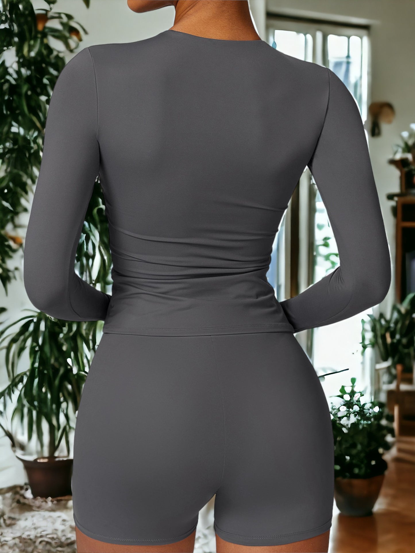 Camiseta deportiva de manga larga transpirable