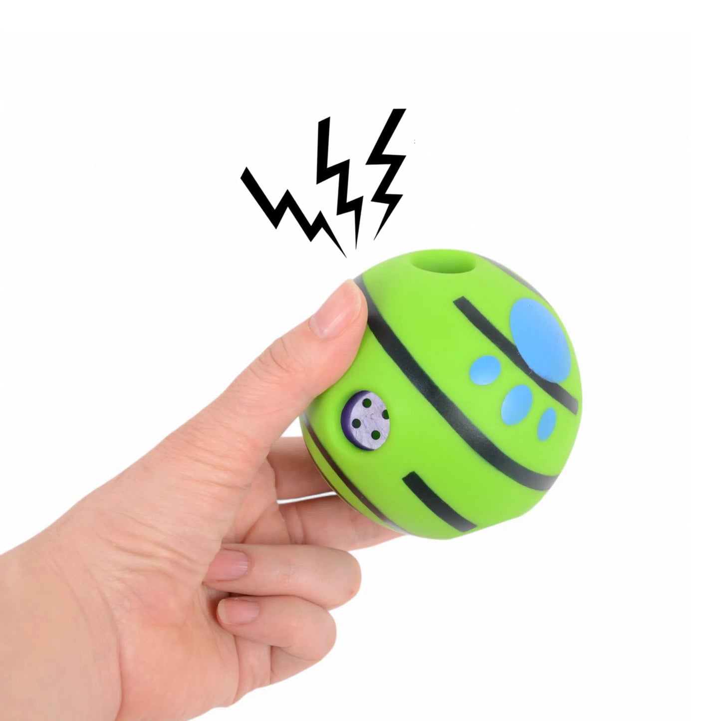 Alilang Interactive Squeaky Dog Toy Ball - Durable & Chew - Resistant