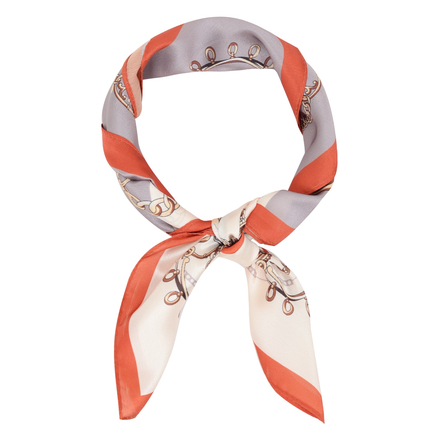 Anna-Kaci Silk Feeling Hair Scarf Small Square Satin Head Scarf Neckerchief Women 23 Inches