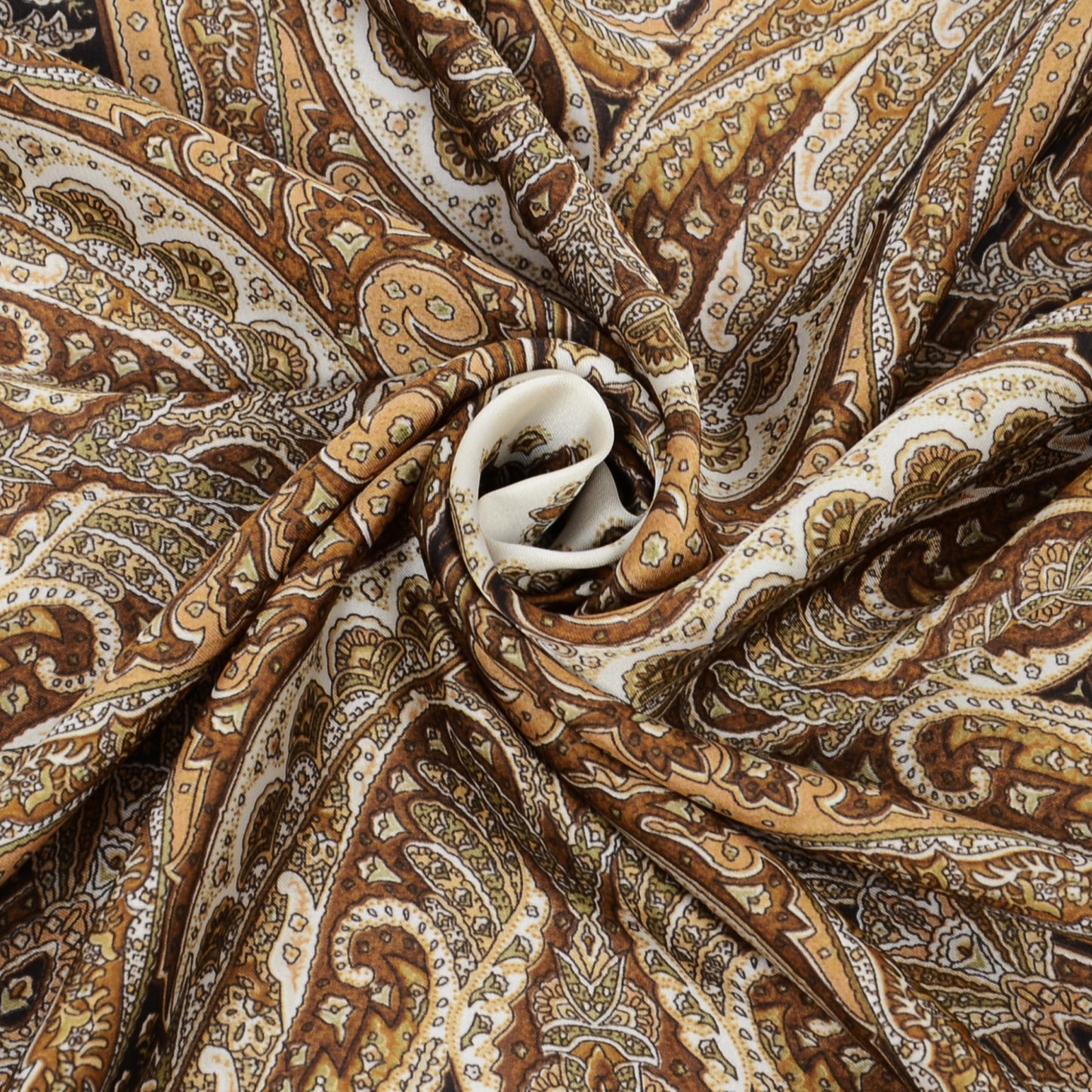 Anna-Kaci Elegant Satin Square Scarf Artistic Print Versatile Styling Accessory - 27.5IN¡Á27.5IN