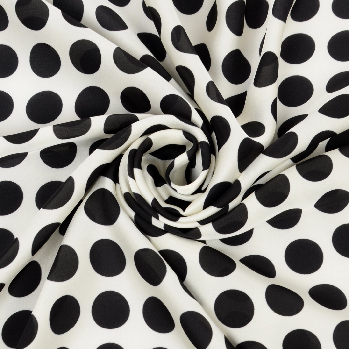 Anna-Kaci Fashion Satin Silk Scarf with Polka Dot and Floral Patterns Versatile Accessory - 27.5IN¡Á27.5IN
