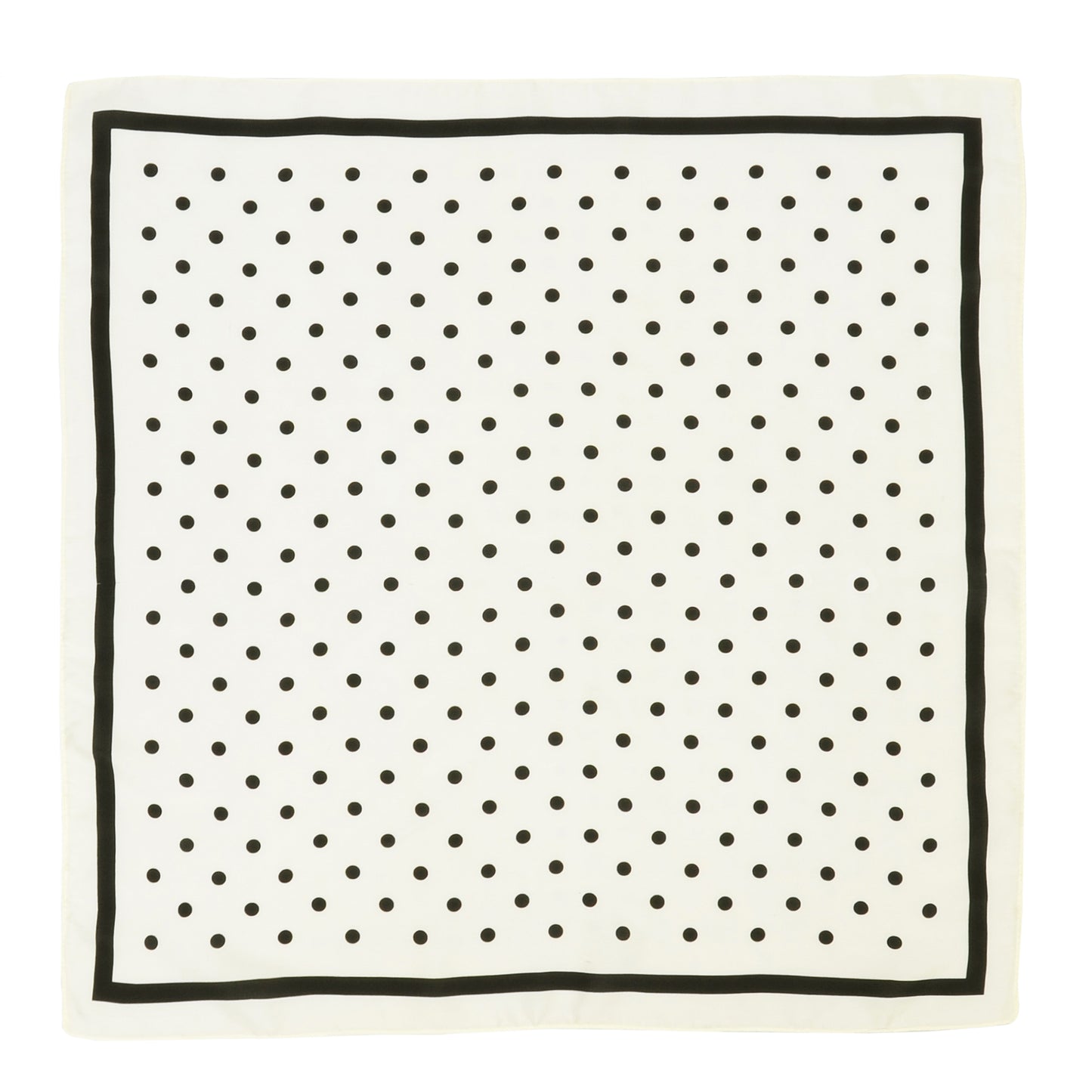 Anna-Kaci Fashion Satin Silk Scarf with Polka Dot and Floral Patterns Versatile Accessory - 27.5IN¡Á27.5IN