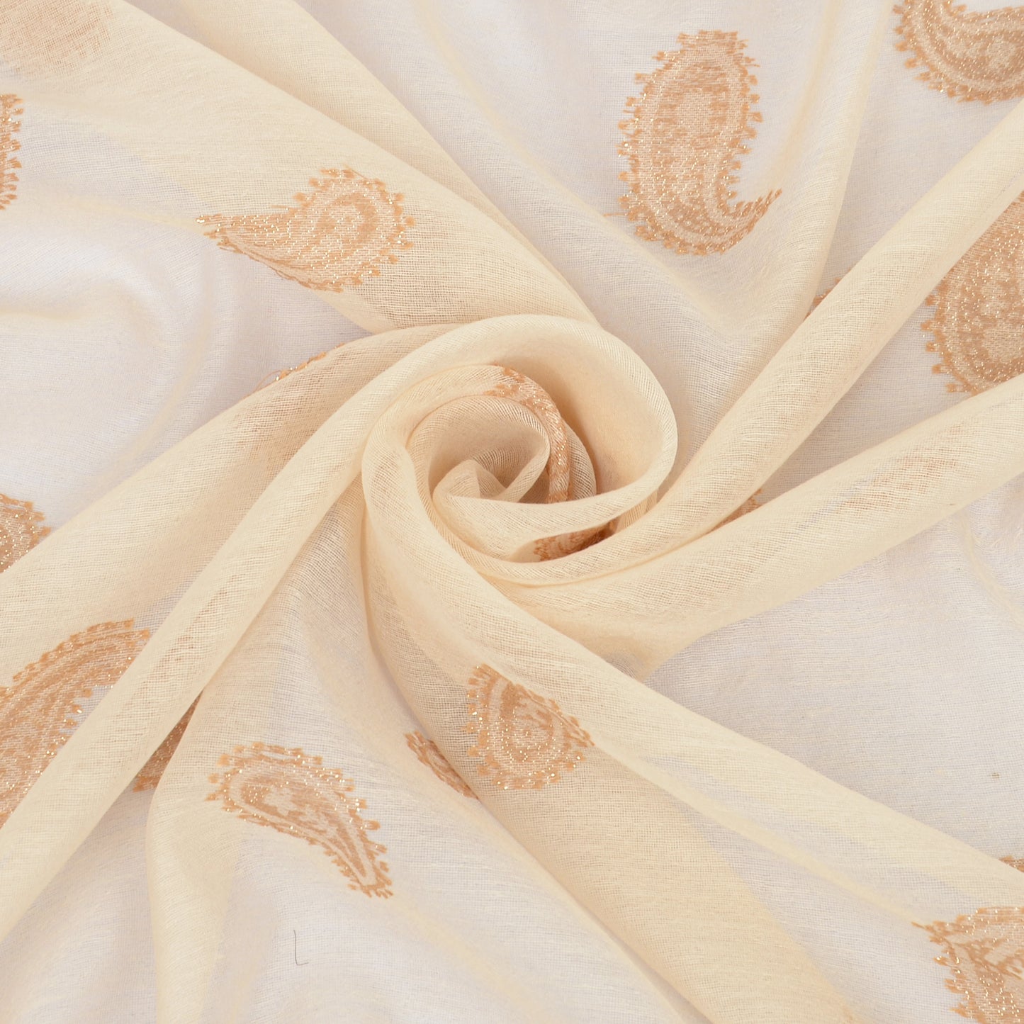 Anna-Kaci Vintage Jacquard Square Scarf Elegant Retro Floral Pattern Headscarf Shawl Wrap - 35.4IN¡Á35.4IN