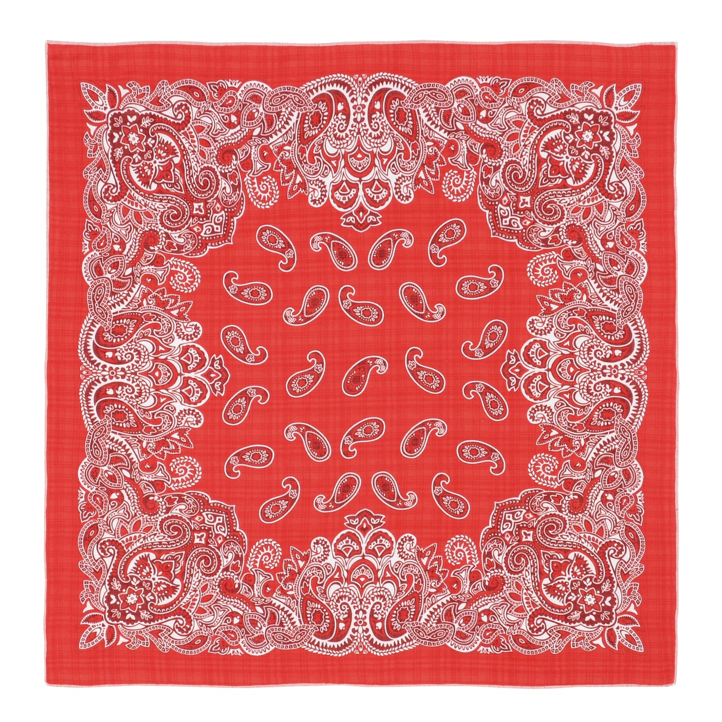 Anna-Kaci Cotton Paisley Print Bandana Scarf Square Neck Head Wrap - 22.8IN¡Á22.8IN
