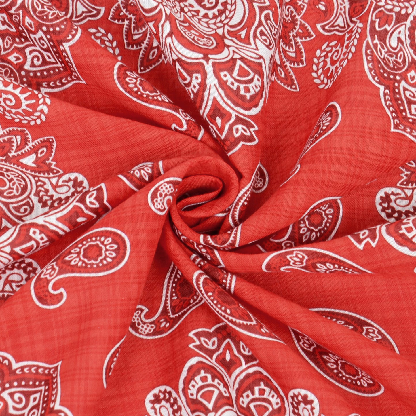 Anna-Kaci Cotton Paisley Print Bandana Scarf Square Neck Head Wrap - 22.8IN¡Á22.8IN