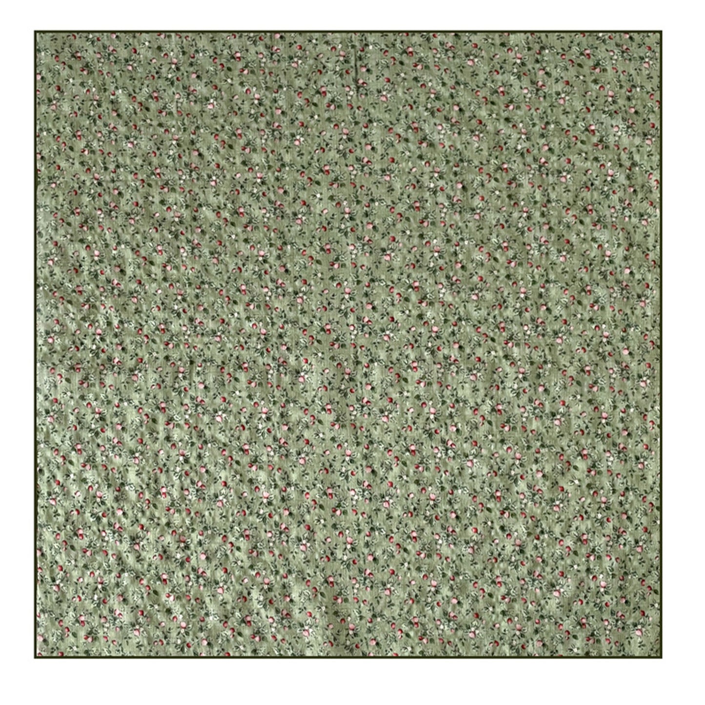 Anna-Kaci Cotton Square Neck Scarf Printed Four Seasons Versatile Fashion Accessory - 22.8IN¡Á22.8IN