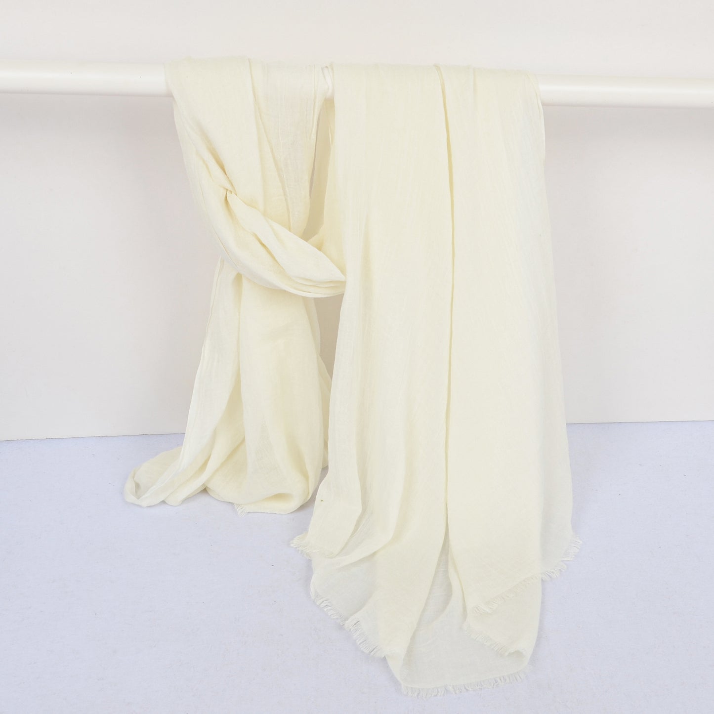 Anna-Kaci Women's Oversized Solid Color Scarf Lightweight Soft Wrap Shawl for Travel Casual Wear and Layering - 74.8IN¡Á39.4IN