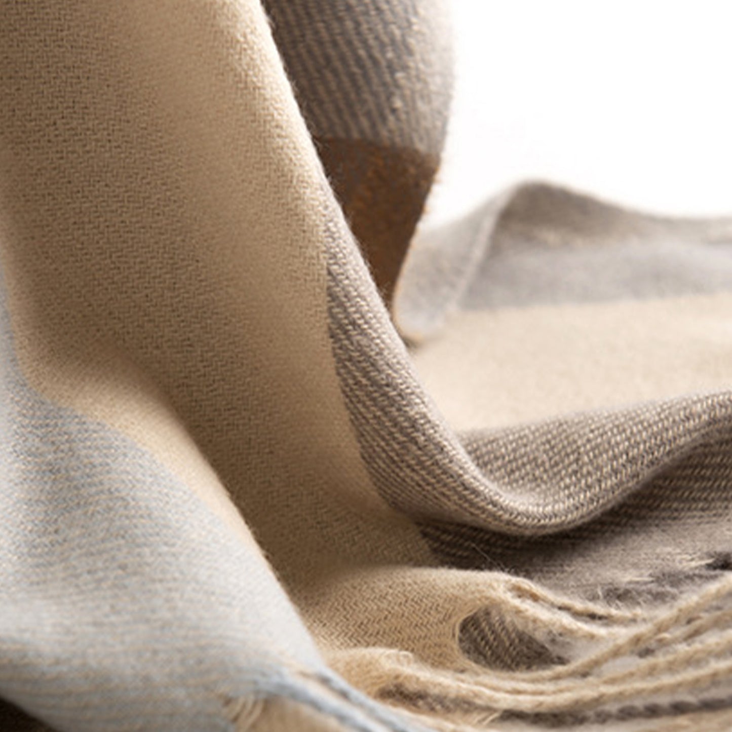 Anna-Kaci Women's Classic Oversized Plaid Scarf with Tassel Trim Wrap Warm Shawl - 71IN¡Á27IN