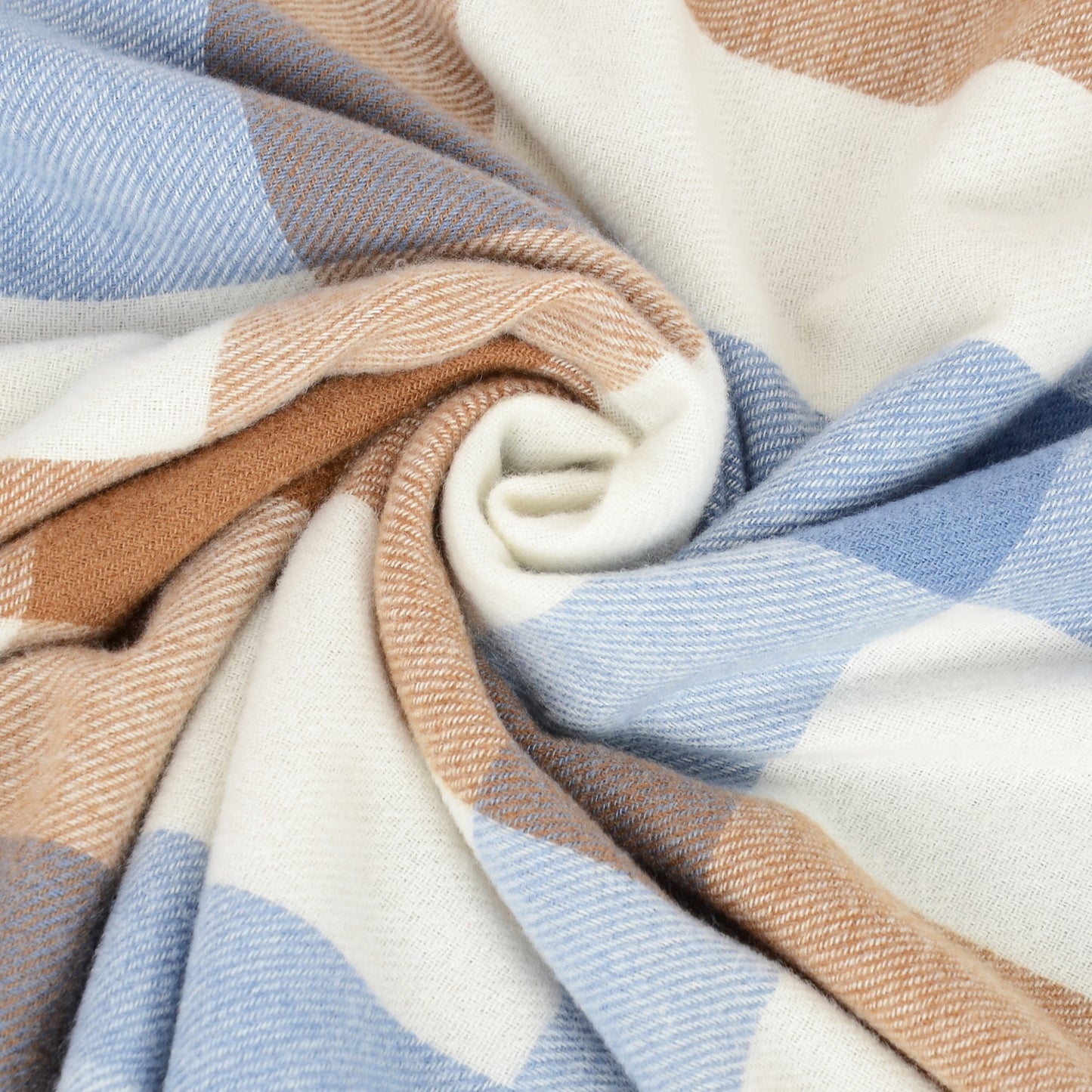 Anna-Kaci Women's Classic Oversized Plaid Scarf with Tassel Trim Wrap Warm Shawl - 71IN¡Á27IN