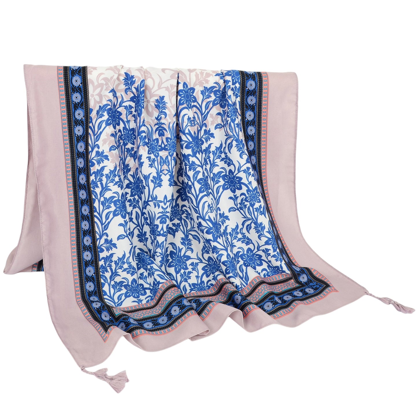 Anna-Kaci Vintage Oversized Scarf Lightweight Versatile Wrap for Beach Travel and Everyday Styling - 70.9IN¡Á35.4IN