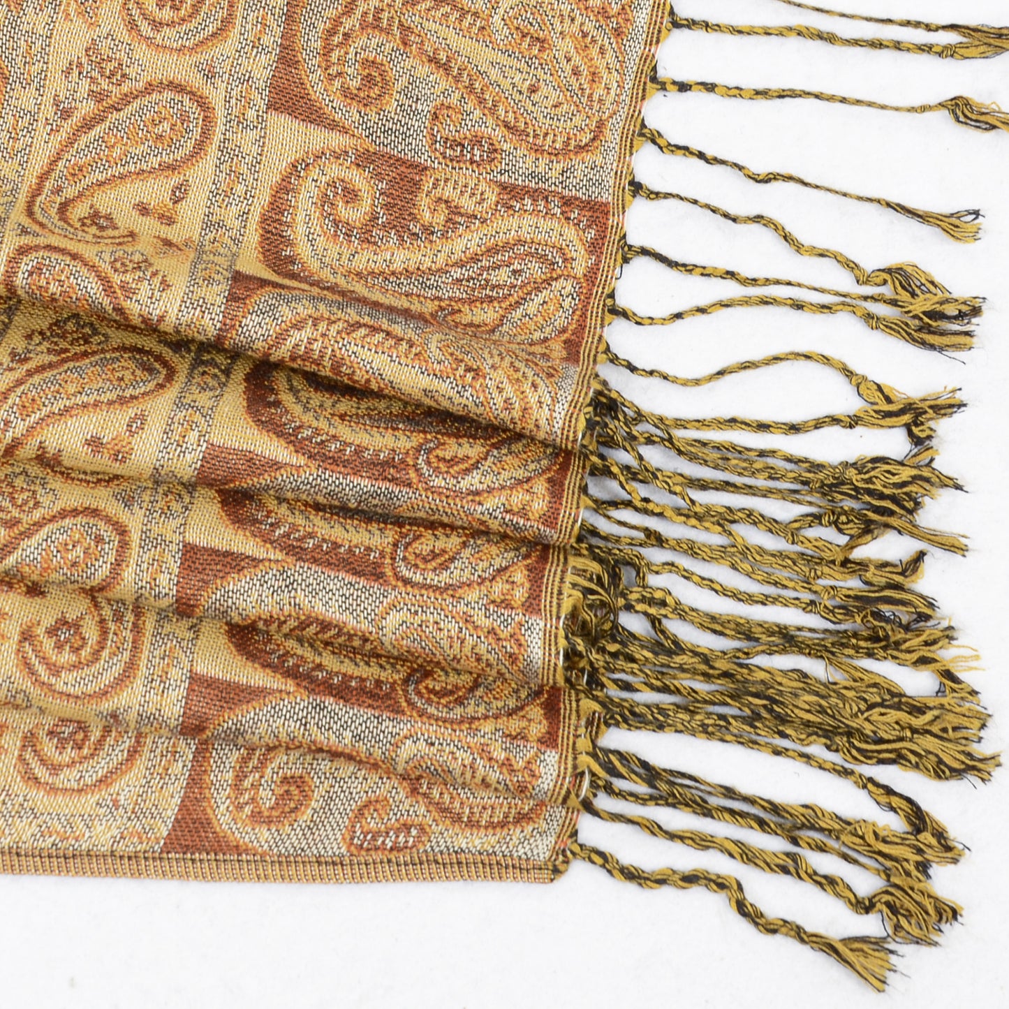 Anna-Kaci Autumn Winter Vintage Faux Cashmere Tassel Shawl Wrap with Soft Breathable Weave - 71IN¡Á27IN