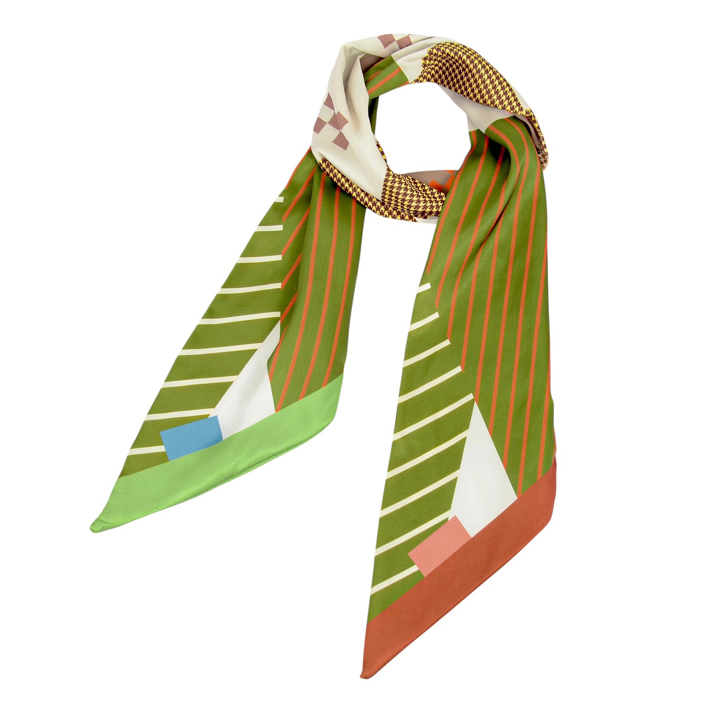 Anna-Kaci Elegant Versatile Satin Ribbon Scarf for Neck Hair and Handbag Decoration - 57IN¡Á5IN