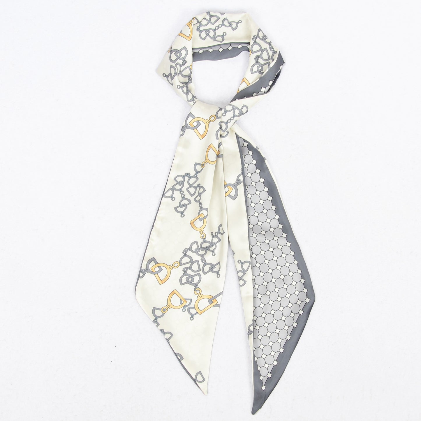 Anna-Kaci Elegant Versatile Satin Ribbon Scarf for Neck Hair and Handbag Decoration - 57IN¡Á5IN