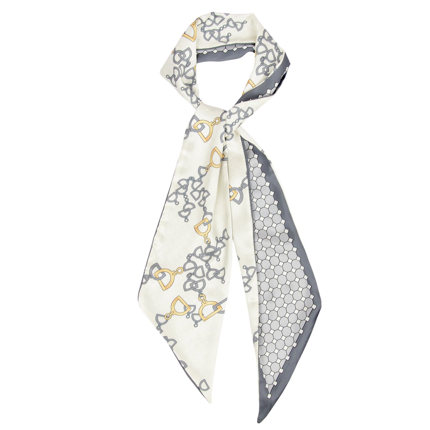Anna-Kaci Elegant Versatile Satin Ribbon Scarf for Neck Hair and Handbag Decoration - 57IN¡Á5IN