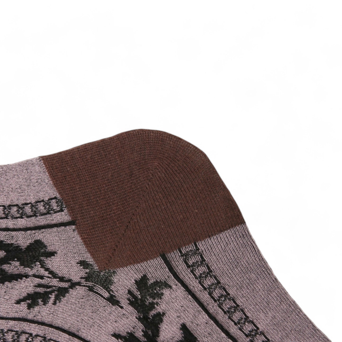 Alilang Women's 3-Pack Patterned Crew Socks with Vintage Embroidered Floral and Abstract Prints