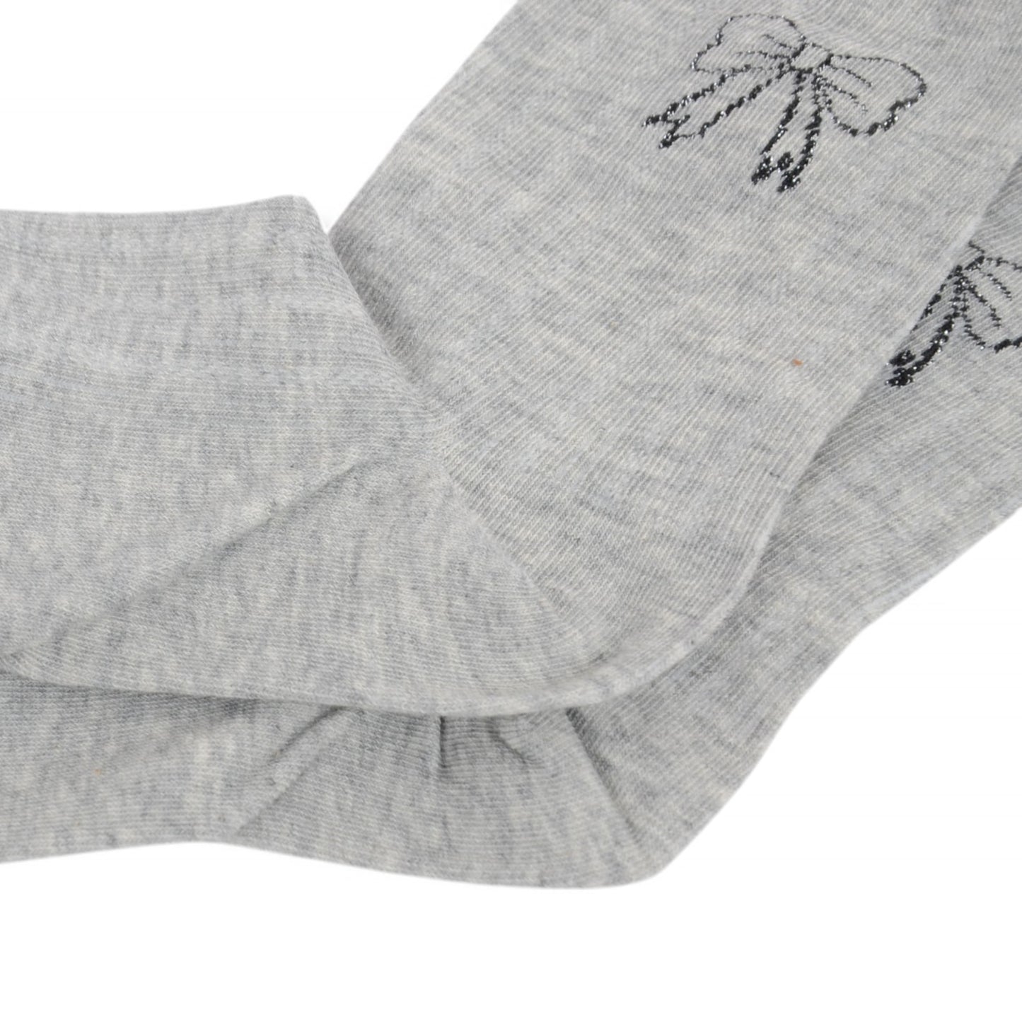 Women's 3-Pack Bow Embroidery Crew Socks with Scalloped Trim and Soft Knit Fabric